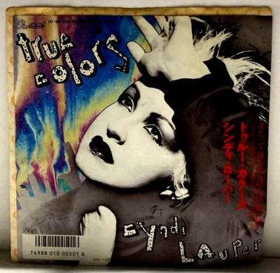 Cyndi Lauper - True Colors - Heading for the - JAPAN VINYL 7" SINGLE - 07-5P-430 Foto 1 de 3