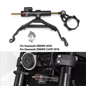 For Kawasaki Z900RS 2018-2024 Motorcycle Steering Damper Stabilizer Mount Kit - Picture 1 of 28