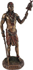JFSM INC Bronze Finish Elegua African God Orisha Statue Santeria Yoruba Ellugua 