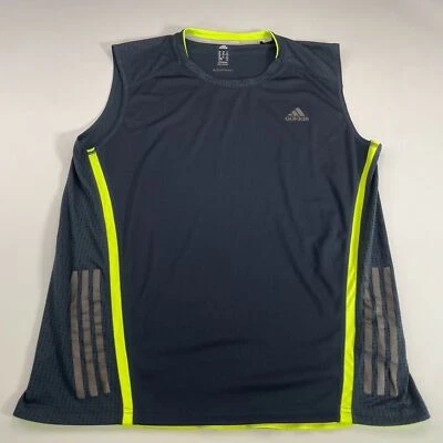 Adidas Climacool Supernova Tank Top Men's XL Gray Round Neck Pullover Running - Image 1 of 4