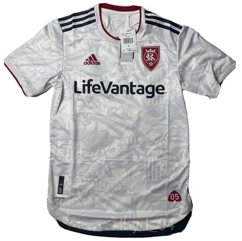 ADIDAS REAL SALT LAKE S $130 RETAIL JERSEY AUTHENTIC MLS SOCCER NWT DS GK1381 Cover
