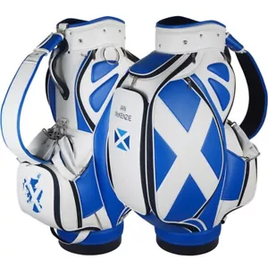 Custom Scottish Flag Staff Tour Bag - Gloss and Matt Finish - Picture 1 of 7