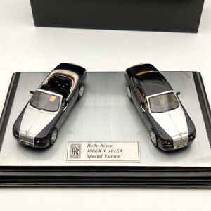 Handmade 1:43 Rolls Royce 100EX & 101EX Special Edition Resin Model Collection