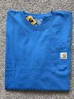 Carhartt Men’s Blue Loose Heavyweight Pocket Tee Shirt (L)