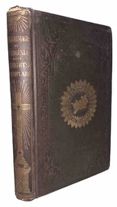 SIGNED, 1859, 1st, MEMOIR PILGRIMAGE TO VIRGINIA, KNIGHTS TEMPLAR, MASONIC - Picture 1 of 12