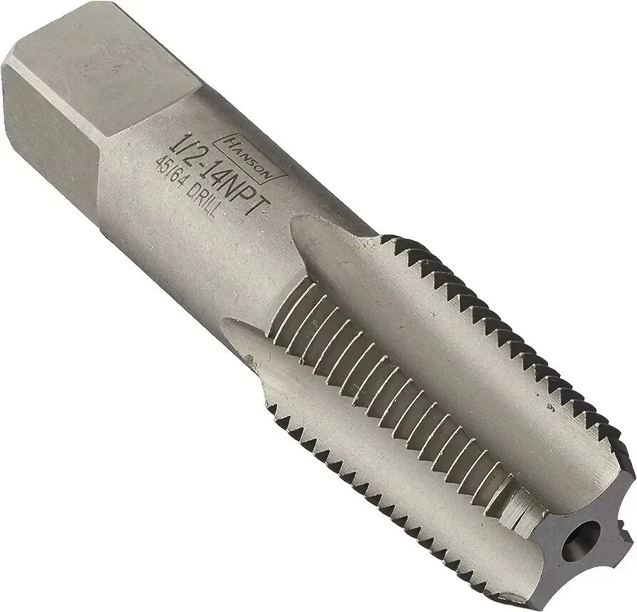 IRWIN HANSON 1905P CARBON STEEL HIGH QUALITY 1/2" X14NPT PIPE THREAD CUTTING TAP - Image 1 of 4