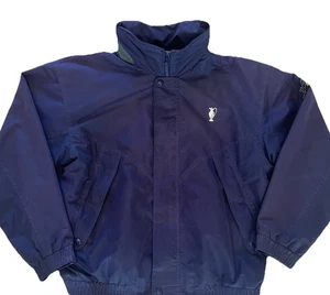 Vintage Golf Jacket Size M Blue The Tradition Desert Mountain Scottsdale Arizona - Picture 1 of 12