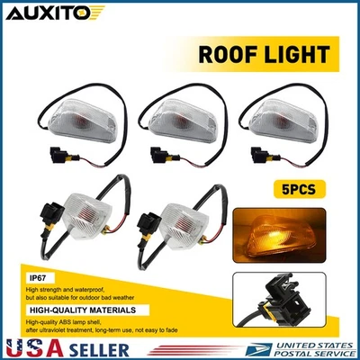 Luz marcadora de techo delantera 68232473AB 5X para Ram ProMaster 1500 2500 3500 2014-2024 Foto 1 de 4