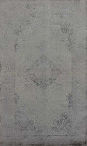 Gray Transitional Oriental Area Rug Turkish Carpet 5x8 - Picture 1 of 14