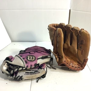 Wilson Fast Pitch Cat Osterman 10" AO440/Mag pee wee PW-1397. 2 Jugendhandschuhe - Bild 1 von 17