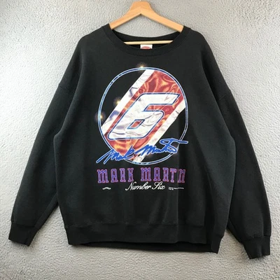Sudadera de Colección Mark Martin NASCAR Número Seis Cuello Redondo Carreras Pullover XL Foto 1 de 4