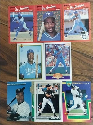 LOTE (8) tarjetas BO JACKSON 1989 1990 1992 1993 TOPPS DONRUSS SCORE BOWMAN SUPERIOR Foto 1 de 4