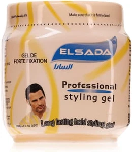 EL SADA Langanhaltendes Haarstylinggel: Premium Halt und Glanz im 1 Liter - Bild 1 von 3