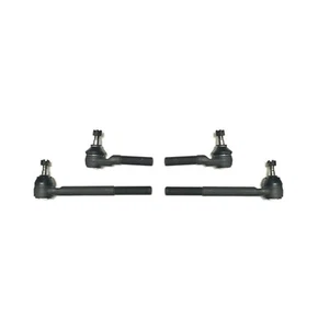 4Pc Front Inner & Outer Tie Rod End for Blazer S10 Jimmy Sonoma Hombre Bravada - Picture 1 of 7