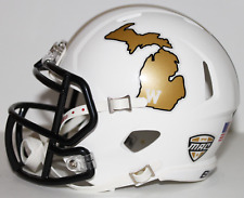 2019 Western Michigan Broncos Custom Riddell Mini Helmet vs NIU