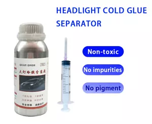 500ml Car Headlight Disassembly Liquid Cars Light Cold Glue Separation Tool Lamp - Foto 1 di 15