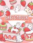 Sketchbook: 120 Blank Pages w/ mini Kawaii character (Sketchbook for Kids) by Em