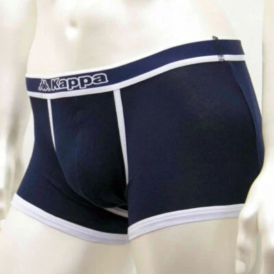 6 Men's Boxers Kappa in cotton low waist with external logoed elastic art K1231 - Image 1 of 4