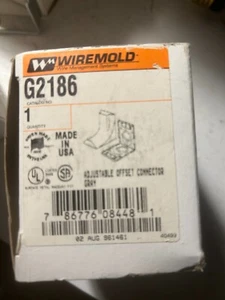 Wiremold G2186 ADJUSTABLE OFFSET 90 DEGREE INTERNAL - Picture 1 of 3