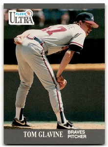 1991 ULTRA TOM GLAVINE ATLANTA BRAVES #5