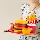 Wooden Stacking Burger Toy Montessori Toy for Girls Boys 3 4 5 Years Old