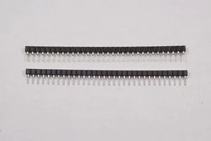 Lot of 2 SIP-1X32-011B FCI Single Row SIP Socket 32 Position 2.54mm Thru Hole - Picture 1 of 1