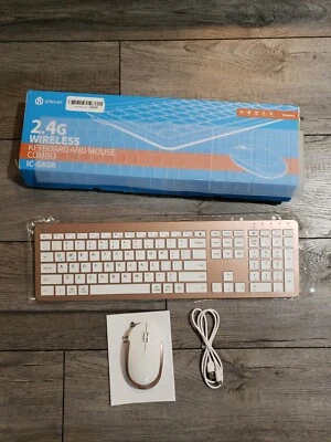 iClever GK08 Wireless Keyboard and Mouse, Rechargeable Wireless Dustcover Tested - Image 1 of 4