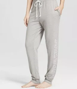 Star Wars Unisex Gray Graphic Print Lounge/Sleep Pants Sweatpants Size XS, M - Picture 1 of 9