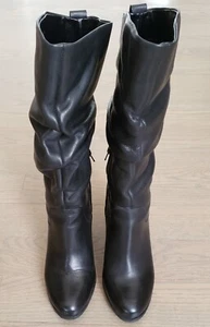 BCBG Paris Women's Charlita Black Knee High Slouch Boots Size 8.5M - Picture 1 of 10