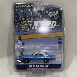 Greenlight 1978 Dodge Monaco NYPD 1:64 Diecast Police Car Chase 30292 - Picture 1 of 7