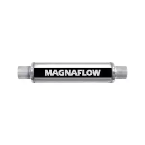 Magnaflow (10426) Satin Stainless Steel 2.5" Round Muffler - Picture 1 of 1