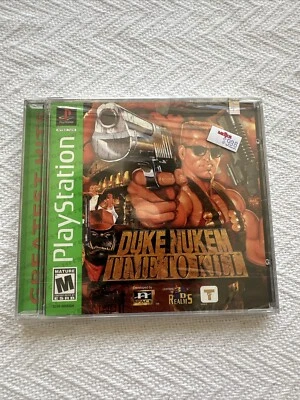 Duke Nukem: Time to Kill Greatest Hits (Sony PlayStation 1, 2001) Factory Seal - Image 1 of 4