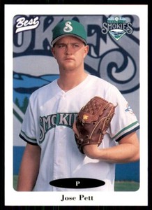 1996 Best Knoxville Smokies Jose Pett #20