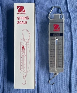 NEW OHAUS SPRING SCALES Grams 0-5000 & 0-50 NEWTONS - QTY-5 each - Picture 1 of 1