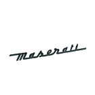 Maserati Trunk Nameplate Emblem Glossy Black Letter Logo Badges Ghibli OEM