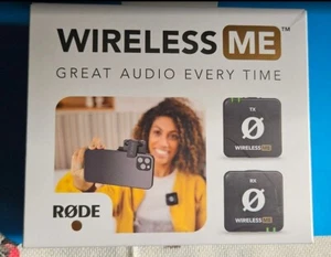 RODE WIRELESS ME - NUEVO - SIN ABRIR - MICROFONOS PARA MOVILES - Zdjęcie 1 z 2