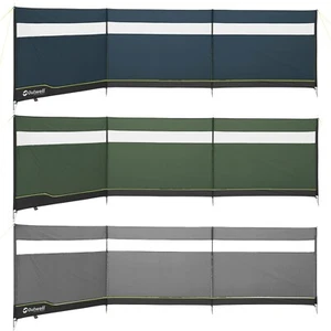 OUTWELL CORTAVIENTOS 3 PANELES VENTANA CORTAVIENTOS BLOQUEADOR JARDÍN PLAYA 5M LARGO - Imagen 1 de 5
