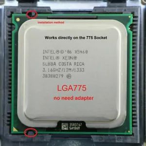 CPU procesador Intel Xeon X5460 3,16 GHz SLANP LGA775 cuatro núcleos - Imagen 1 de 3
