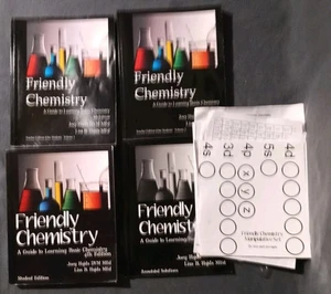 Friendly Chemistry Science Books with Manipulative Set *SLIGHT MARKS IN BOOKS* - Imagen 1 de 10