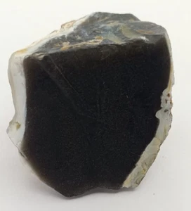 100% Natural Black onyx Freeform Rough Stone Loose Gemstone - Picture 1 of 3