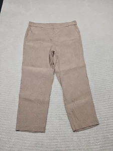 J Jill Hose Damen Medium Petite Leinen Stretch Pull On Gummibund Taschen - Bild 1 von 8