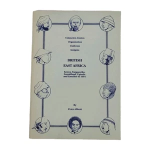 Unknown Armies Volume 1~British East Africa~Organization Uniform Insignia~Abbott - Bild 1 von 6
