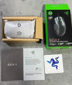 Razer Naga X Przewodowa mysz do gier MMO używana Operacja potwierdzona - Zdjęcie 1 z 5