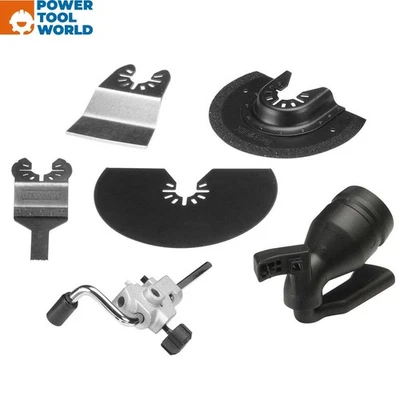 DeWalt DCS355 / DCS356 / DWE315 Oscillating Multi-Tool Accessory Set x6 Pcs