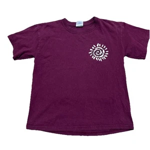 ⭐️ Southern Chics Gildan Maroon Peace Love Bulldogs Shirt Sleeve Shirt Size YS - Picture 1 of 7