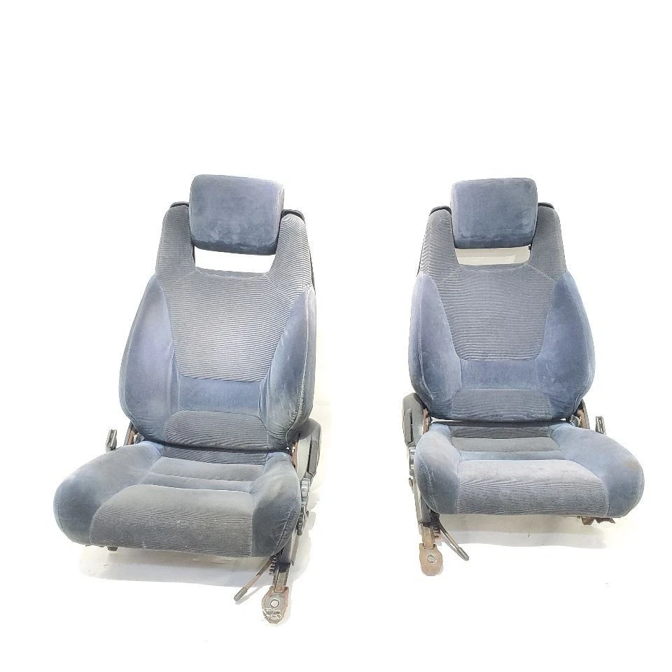 Toyota Celica All Trac 1988 OEM par de asientos delanteros desgaste normal  Foto 1 de 4