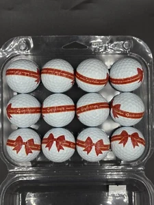 TaylorMade TP5 Stripe 'Holiday Balls'  12 Used Golf Balls 5A - Picture 1 of 2
