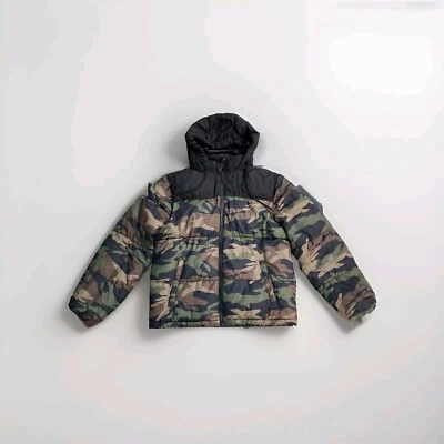 Мужская Aeropostale смешанный вниз камуфляж пуховик пальто куртка размер средний $140 - Изображение 1 из 4