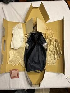 Franklin Mint Vom Winde verweht Ellen O'Hara Porzellanpuppe 18 Zoll Erbstück - Bild 1 von 14