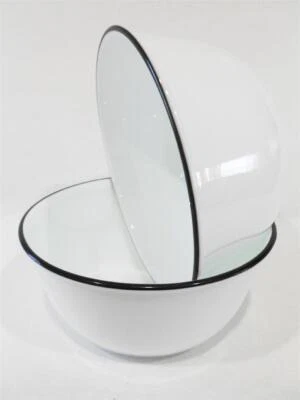 ❤️ 2 SUPER CUENCOS SOPERAS CORELLE Banda NEGRO 28-oz Brillante Ónix Ébano Foto 1 de 4